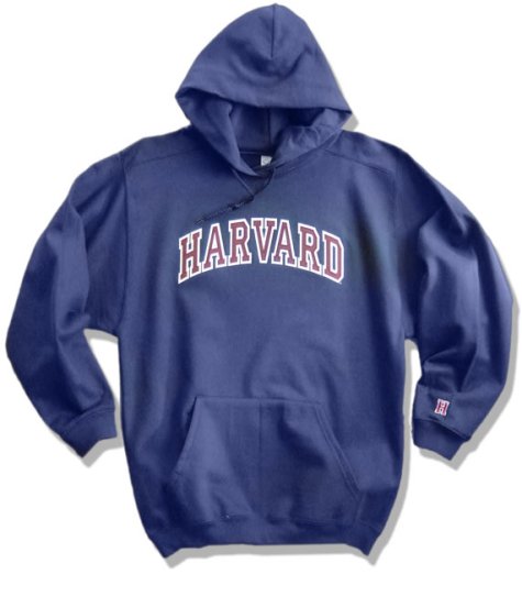 Harvard Sweatshirt (Hooded, Sewn)