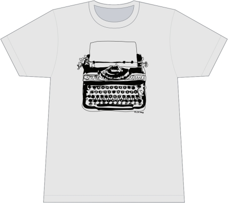 Harvard Book Store Typewriter T-Shirt
